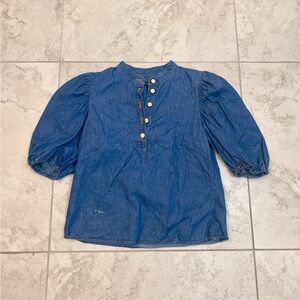 Free- INC denim blouse